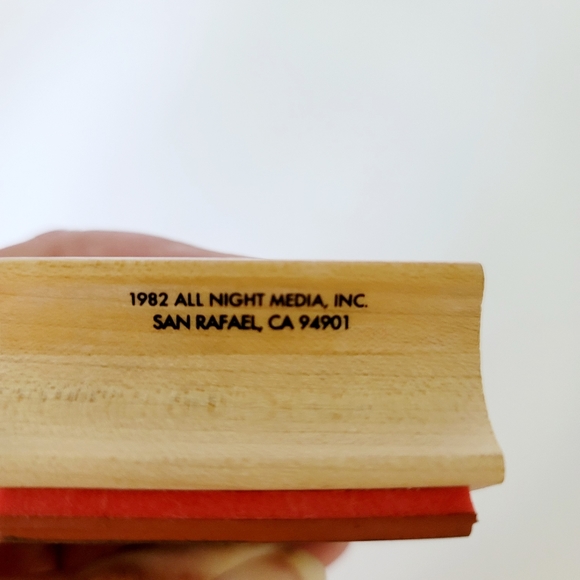 Mary Engelbreit vintage rubber stamp bundle set of 4 wooden - Picture 7 of 10